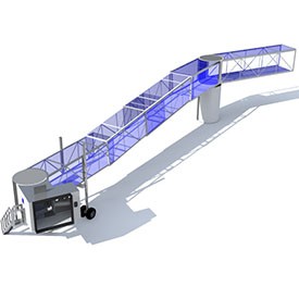 Airport jetway 3D Object | FREE Artlantis Objects Download